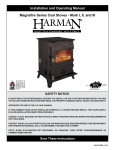 Harman Stove Company Magnafire Series Coal Stoves - Mark I, II, and III Mark II User's Manual