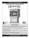 Harman Stove Company P43 User's Manual
