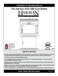 Harman Stove Company DVC-500 User's Manual