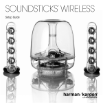 Harman Kardon SoundSticks Wireless Owner's Manual