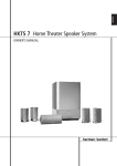 Harman Kardon HKTS 7 User's Manual