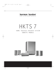 Harman Kardon HKTS 5 OM User's Manual