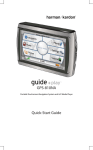 Harman Kardon GPS-810NA User's Manual