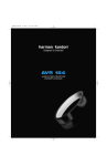 Harman Kardon AVR 154 User's Manual