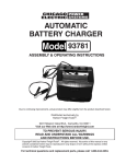 Harbor Freight Tools 93781 User's Manual