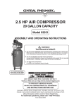 Harbor Freight Tools 93351 User's Manual