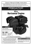 Harbor Freight Tools (301cc) Product manual