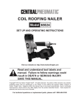 Harbor Freight Tools 68024 User's Manual
