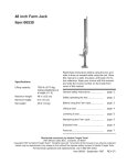 Harbor Freight Tools 6530 User's Manual