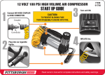 Harbor Freight Tools 12V Quick Start Guide