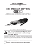 Harbor Freight Tools 113 User's Manual