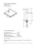 Hans Grohe Starck X Lavatory Faucet 10071001 User's Manual
