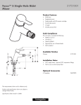 Hans Grohe 06490XX0 User's Manual