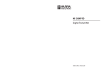 Hanna Instruments Hannah Instruments digital transmitter HI 504910 User's Manual