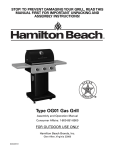 Hamilton Beach 84131 User's Manual