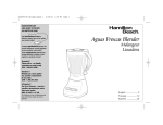 Hamilton Beach 50162 User's Manual