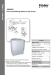 Haier WMS650 User's Manual