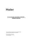 Haier L32A9 -AK User's Manual
