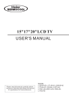 Haier L15G1-A0 User's Manual