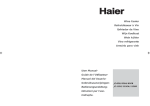 Haier JC-82G User's Manual