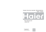 Haier HWM65-828 User's Manual