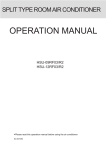 Haier HSU-09RF03/R2 User's Manual