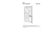 Haier HRF-305 User's Manual