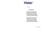 Haier HR-165 User's Manual