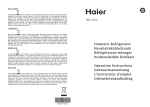 Haier HR-145A User's Manual