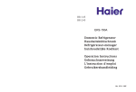 Haier HR-145 User's Manual