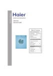 Haier HMS1002A User's Manual