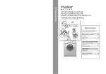 Haier HG800TXVE User's Manual