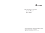 Haier Refrigerator HYC-260-360 User's Manual