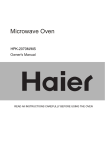 Haier HPK-2070M User's Manual