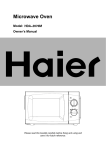 Haier HDA-2070M User's Manual