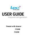 Haier F1504W User's Manual