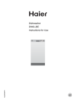 Haier DW9-LBE User's Manual