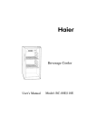 Haier BC-80E/110E User's Manual