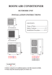 Haier AU182AEEAA User's Manual