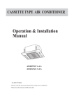 Haier AB482XCAAA AB242XCAAA User's Manual