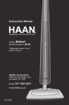 Haan SELECT SI-60 User's Manual