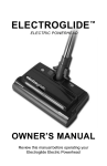 H-P Products Electric Powerhead Electroglide User's Manual