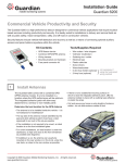 Guardian Fall Protection GPS Receiver 6200 User's Manual