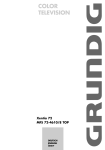 Grundig Xentia MFS 72-4610/8 TOP User's Manual