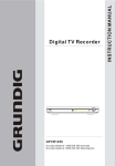 Grundig GPVR1250 User's Manual