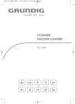 Grundig VCC9850 User's Manual