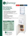Greenway Home Products GWD860W-3 User's Manual