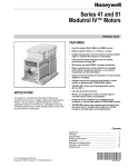 Greenheck Fan Modutrol IV Motors 41 User's Manual