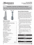 Greenheck Fan Laboratory Exhaust System Vektor-HS User's Manual