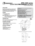 Greenheck Fan DFD-150X series User's Manual